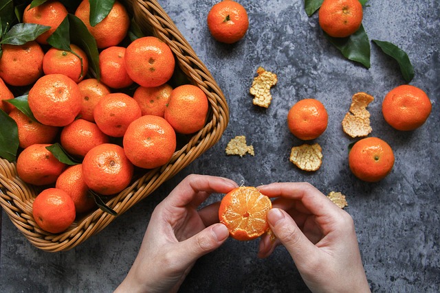Free Winter Fruit Peel An Orange photo and picture
