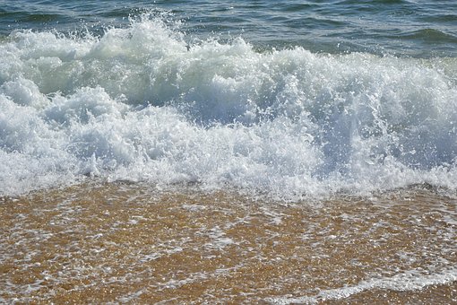 Hav, Ocean, Strand, Vand, Sand, Sommer