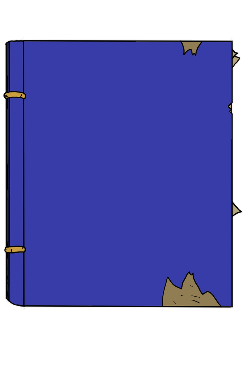 Cartoon Book Blue - Free image on Pixabay