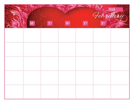 Calendario, Plantilla De Calendario