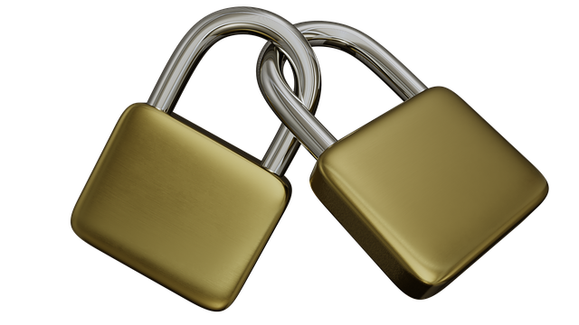 Free padlock security closed illustration