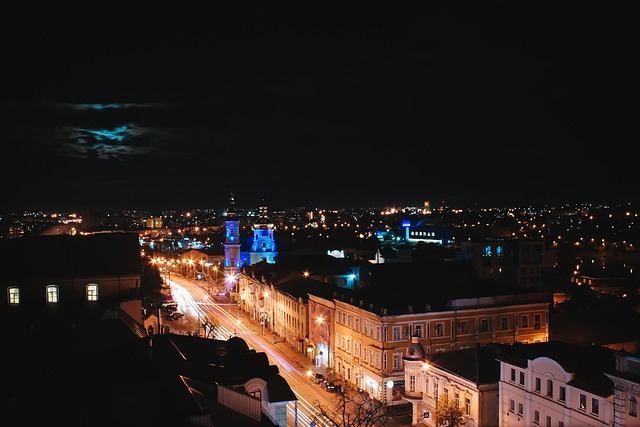 Nattby, Ukraina, Lys, Landskapet