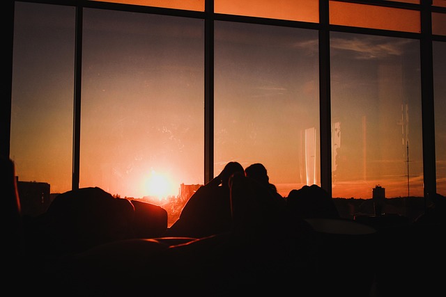 Solnedgang, Avslapning, Sommer, Himmel
