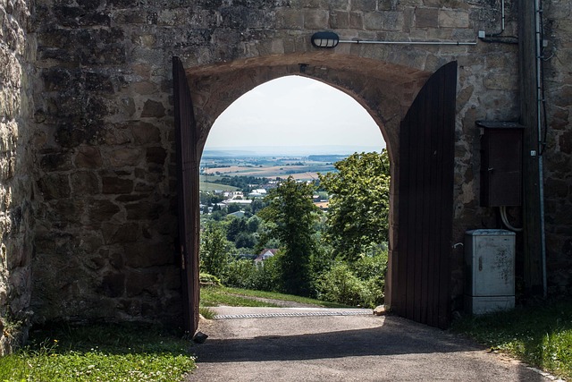 Free Castle Gate photo and picture