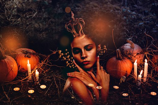 Хэллоуин, Дух, Призрак, Creepy, Левый