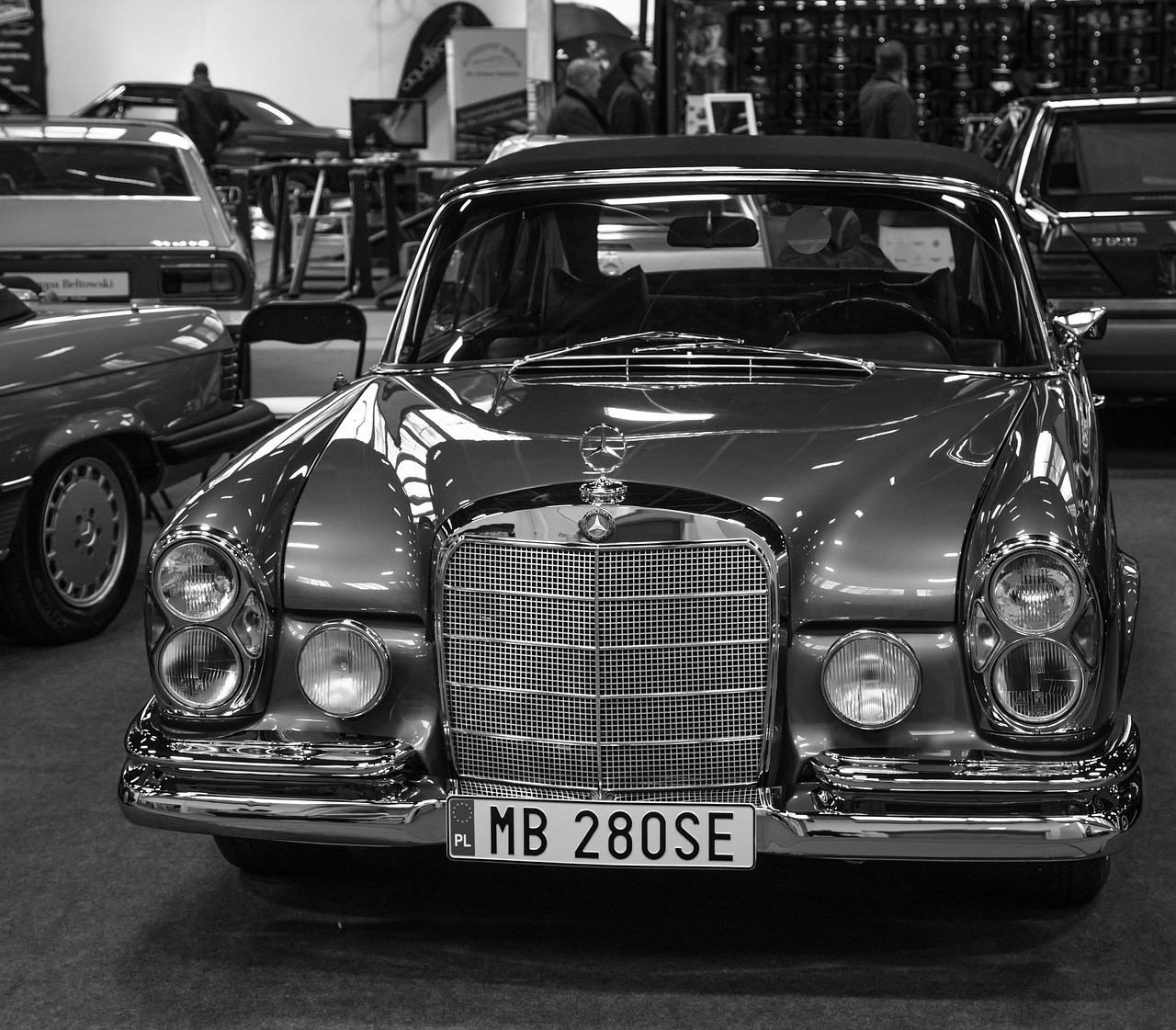Mercedes W112 Cabriolet konomisk Gratis Foto P Pixabay Pixabay