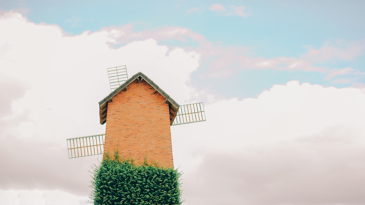 Windmill - free online jigsaw puzzle photo