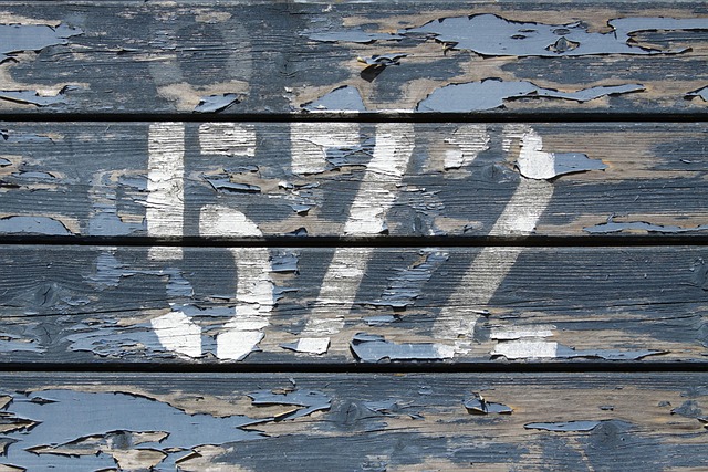 Holz, Lack, Alt, Verwittert, Struktur