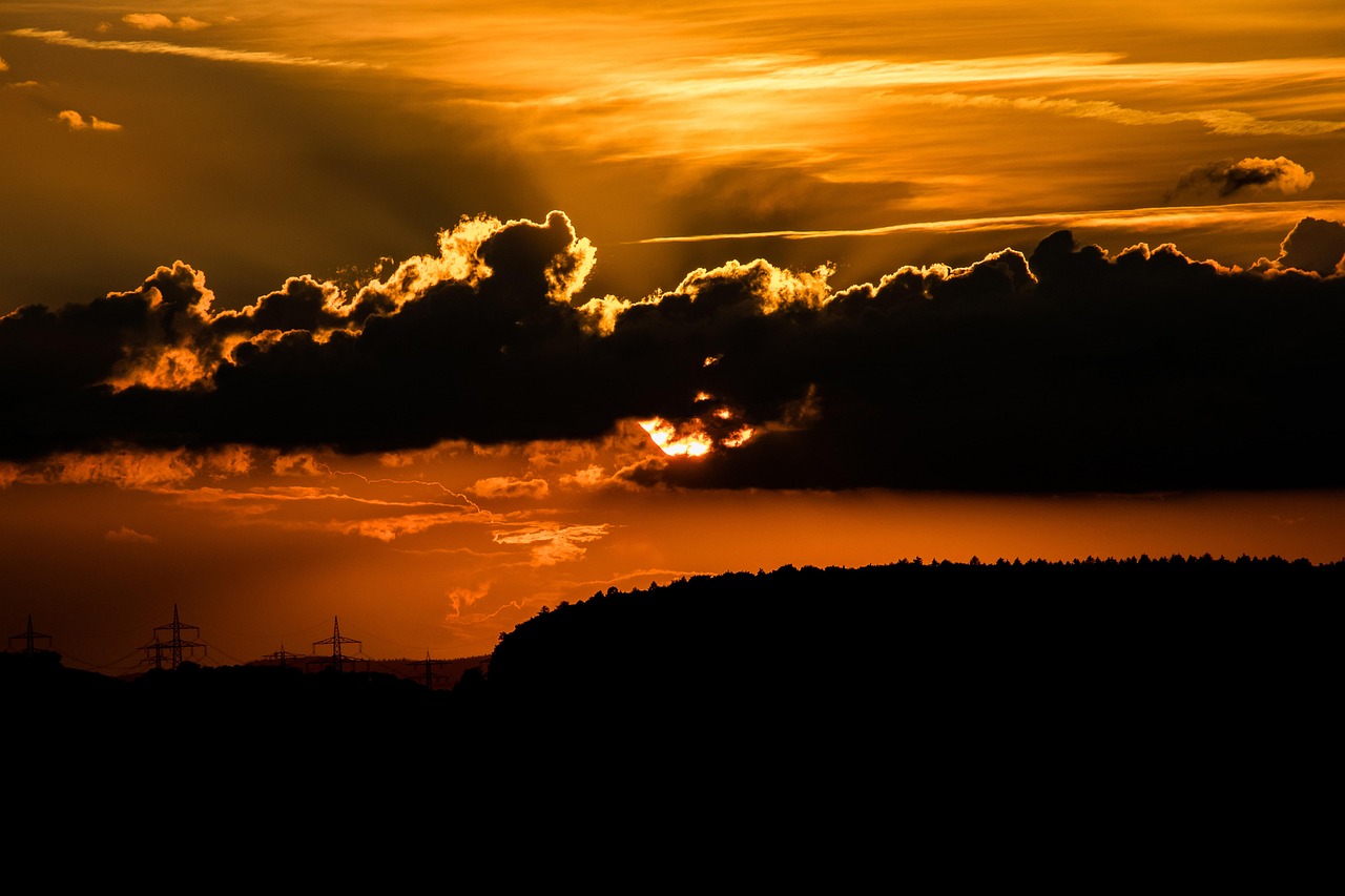 日落 太阳 傍晚的天空 - Pixabay上的免费照片 - Pixabay