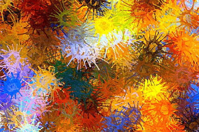 Farbe, Farben, Abstrakt, Abstraktion