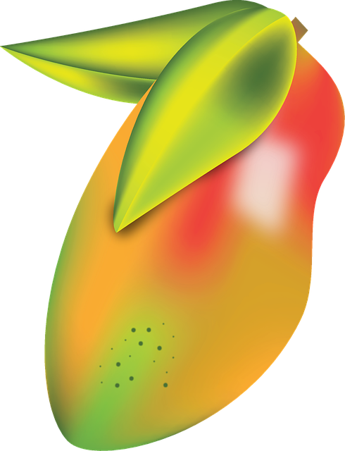 Free fruit mango art vector