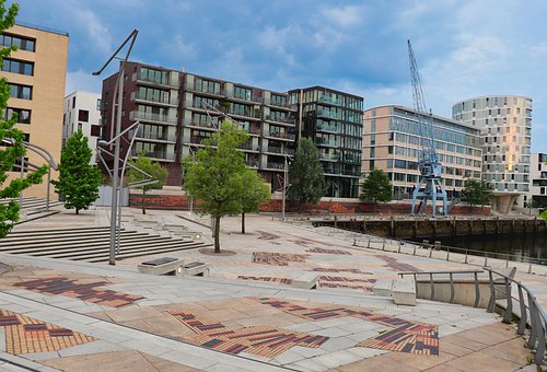 Hafencity, Natur, Byens Torv, Hamburg