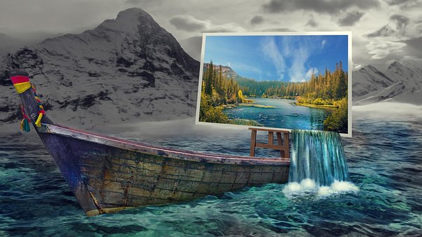 Gewässer, Tropisch, Sommer, Reisen, Grün