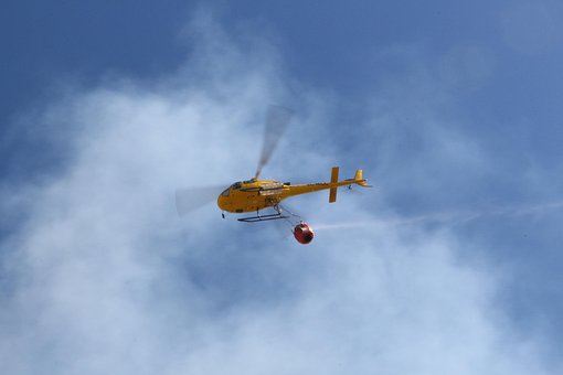 Helicóptero, Helicóptero Bombeiros