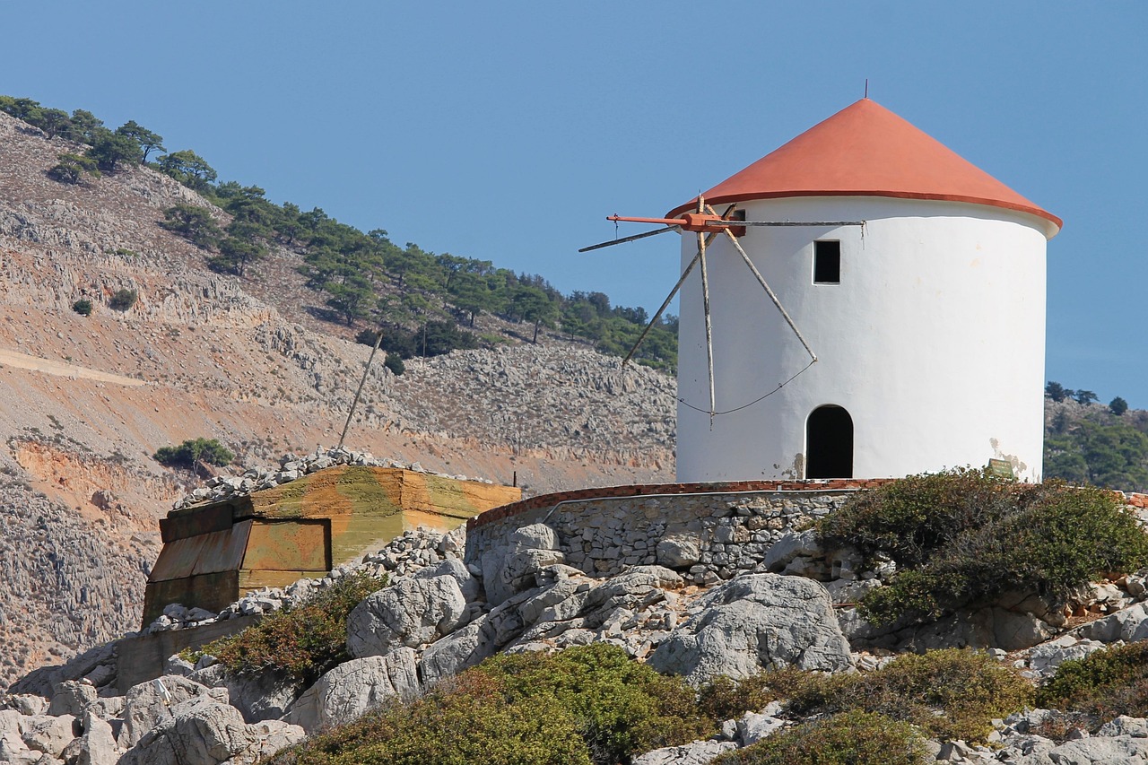 Windmill - free online jigsaw puzzle photo