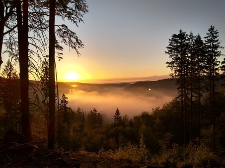 Panorama, Visão, Montanhas, Natureza