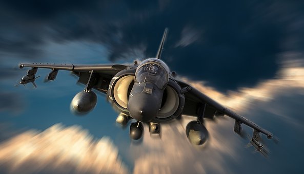 Free Airplane Harrier photo and picture