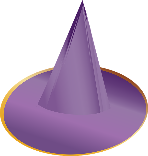 Free graphic witch hat witch vector