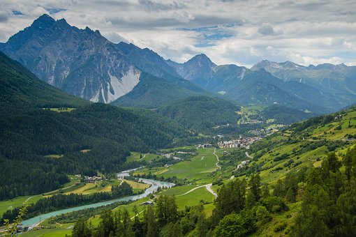 Free Valley Alps photo and picture