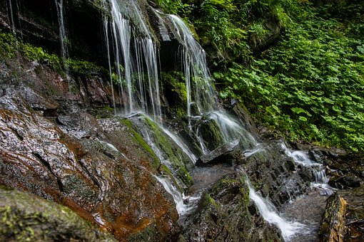 Free Waterfall Beskydy photo and picture