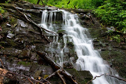 Free Waterfall Beskydy photo and picture