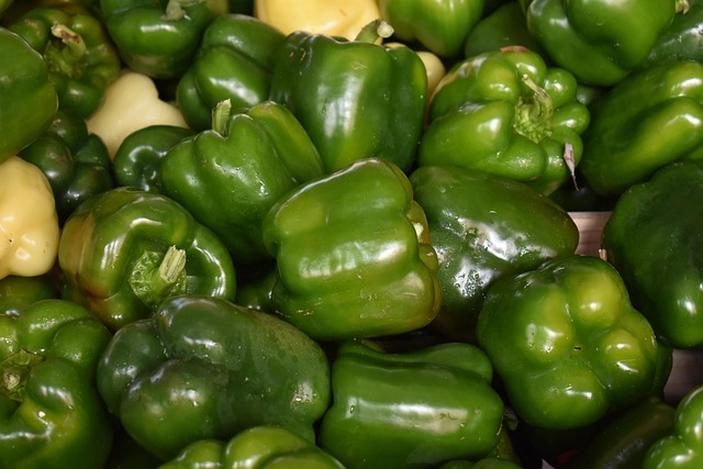 Free Green Peppers Green photo and picture