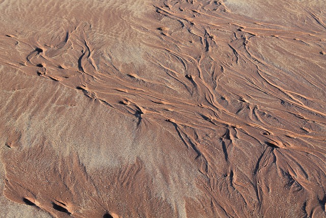 Textura, Arena, Playa, Modelo