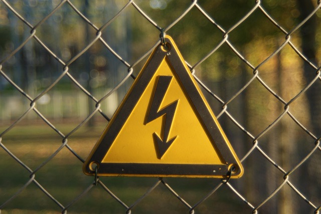 Free Warning Sign High Voltage photo and picture