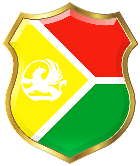 Free shield tat flag illustration