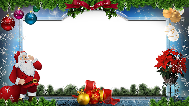 Free Christmas Frame illustration and picture