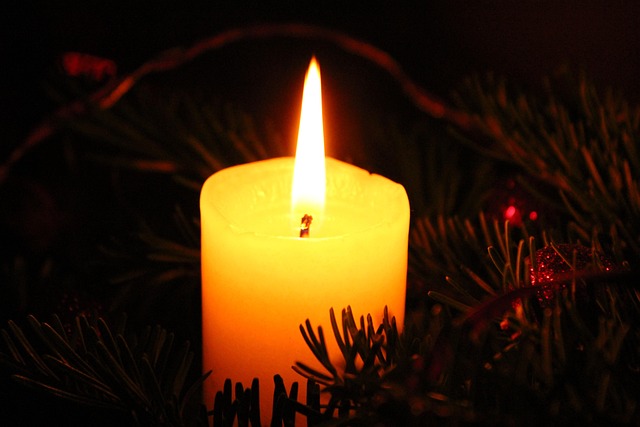 Free Christmas Candle photo and picture