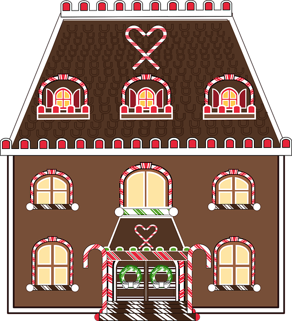 Free graphic gingerbread christmas vector