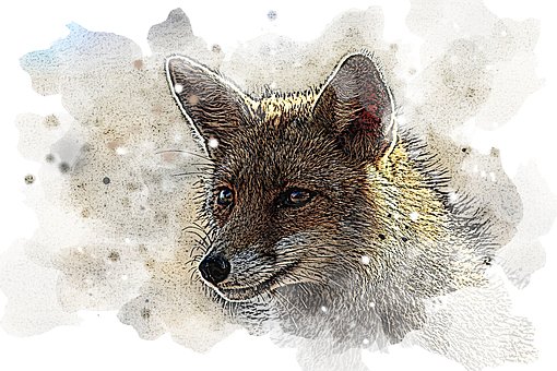 Free Watercolor Drawing illustration and picture