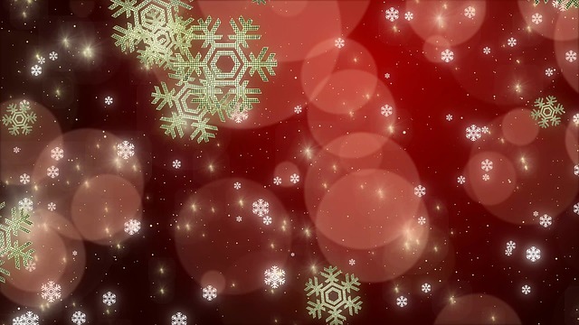 Achtergrond, Sneeuwvlokken, Kerstmis