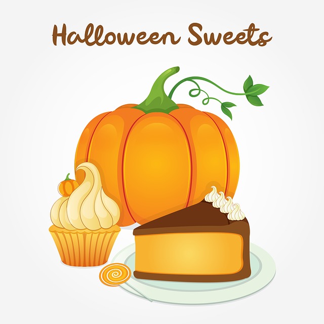 Free halloween sweet dessert illustration
