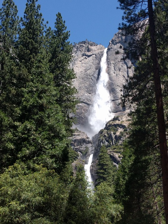 Yosemite Bridal Veil Falls Vodopad Fotografie Zdarma Na Pixabay
