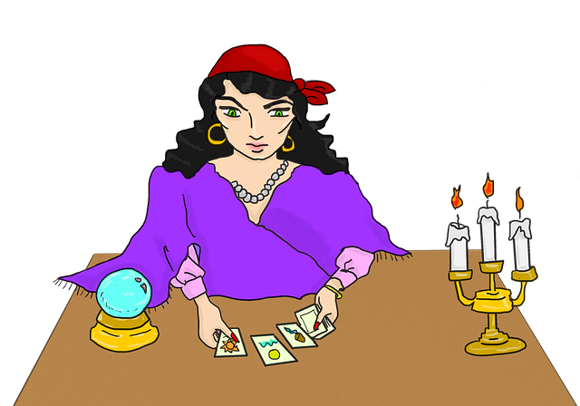 Free tarot tarot cards fortune teller illustration