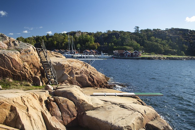 Zweden, Kust, Bohuslän, Landschap, Zee