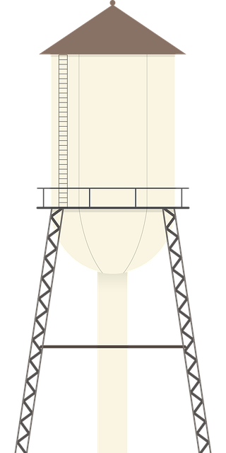 Free water tower nature vector