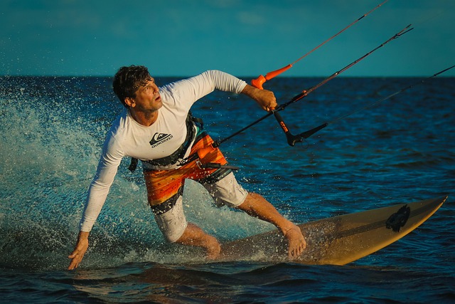 Free Kitesurfing Kite Boarding photo and picture