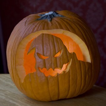 Free Carved Pumpkin photo and picture