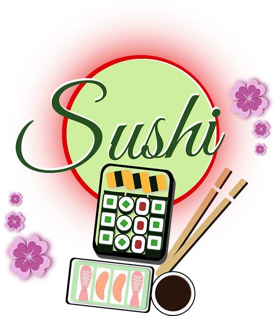 Free Decorative Sushi vector and picture