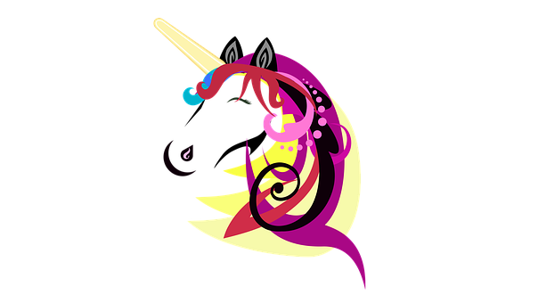 Free Unicorn Horse illustration and picture