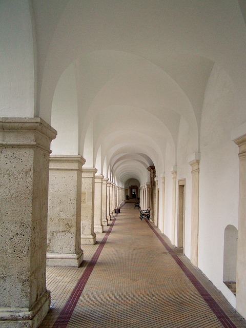 Bögen, Gang, Architektur