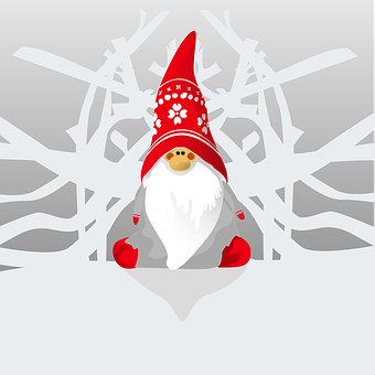 Free Winter Santa vector and picture
