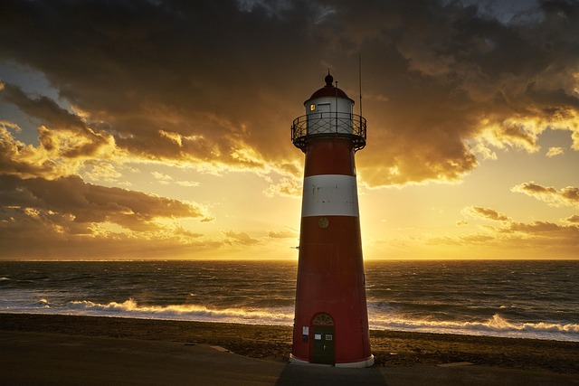 Free Lighthouse Lights Up photo and picture