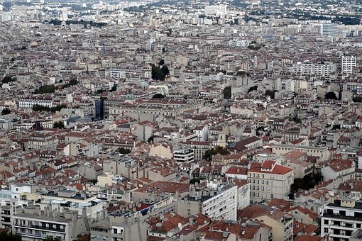 Cidade, Casa, Edifícios, França