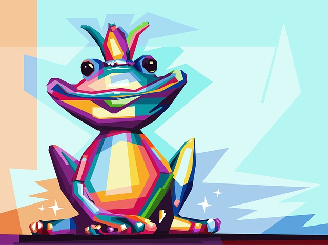 Free frog animals water illustration