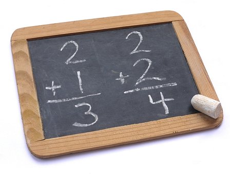 Kridt, Tavle, Matematik, Tilføjelse