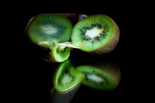 Kiwi, Kniv, Makro, Klinge, Sektion